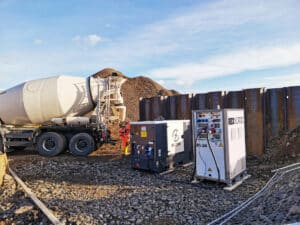 Rex Nordic BX e-Generaattori – tulevaisuuden päästötön energialähde ammattilaisille.