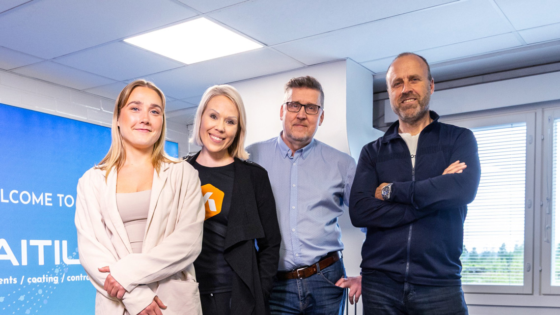 Laitila Coating: pintakäsittelystä kokonaisvastuulliseksi valmistajaksi